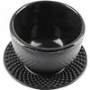 CAST IRON SAUCER FOR CAST IRON CUPS, Set of 2