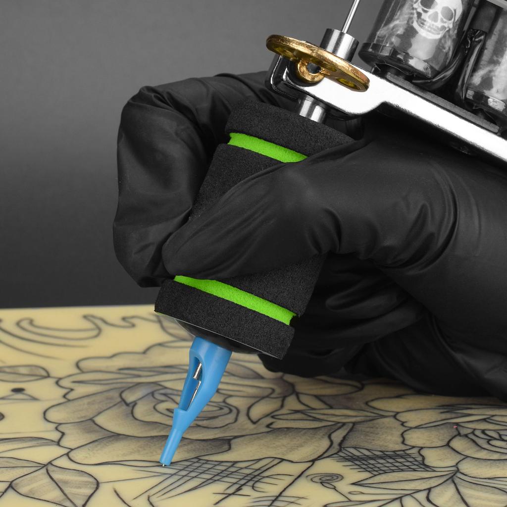 3PCS Foam Tattoo Grip Cover Tattoo Machine Handle Cover Non-Slip Grip Cover Tattoo Supply For 21mm to 23mm Tattoo Grip