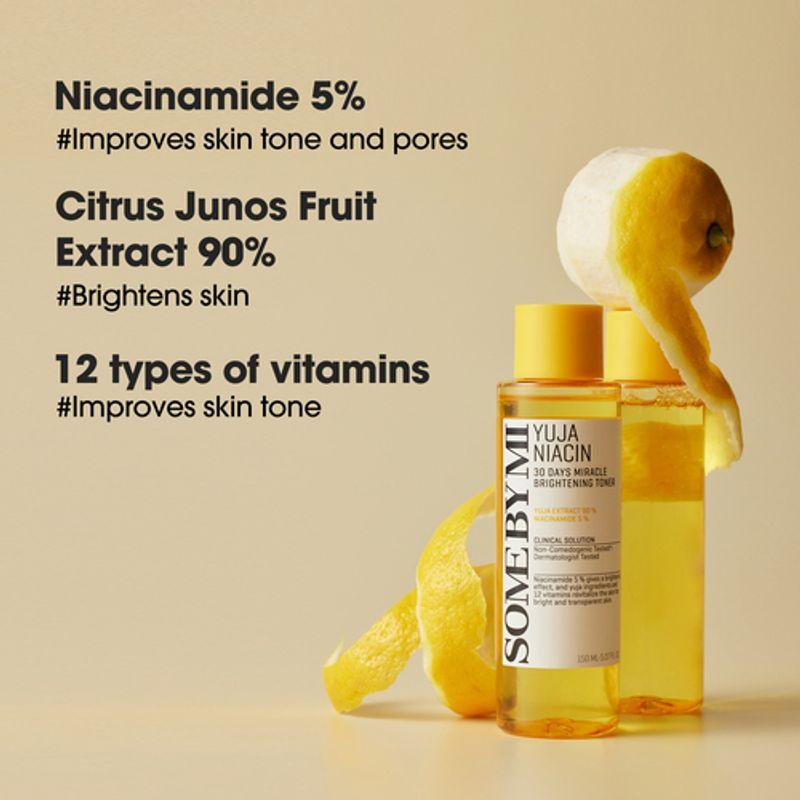 SOME BY MI *renewal* Yuja Niacin Brightening Toner 150ml