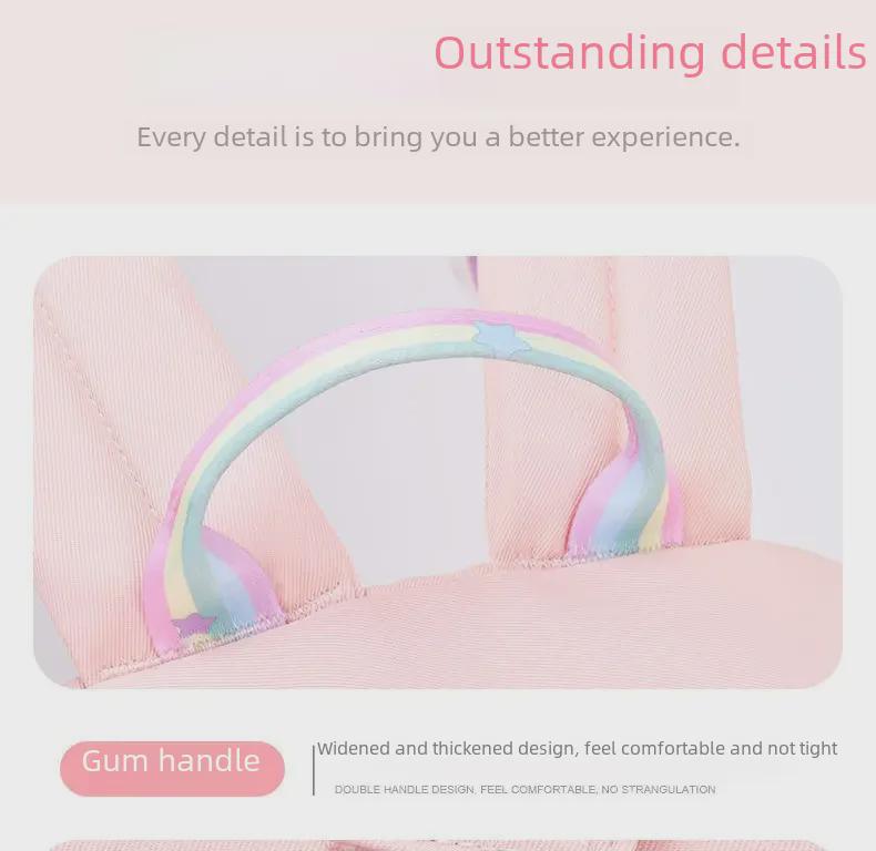 Stylish Lightweight School Backpack for Kids - Large Capacity, Spine Protection, Gender Neutral