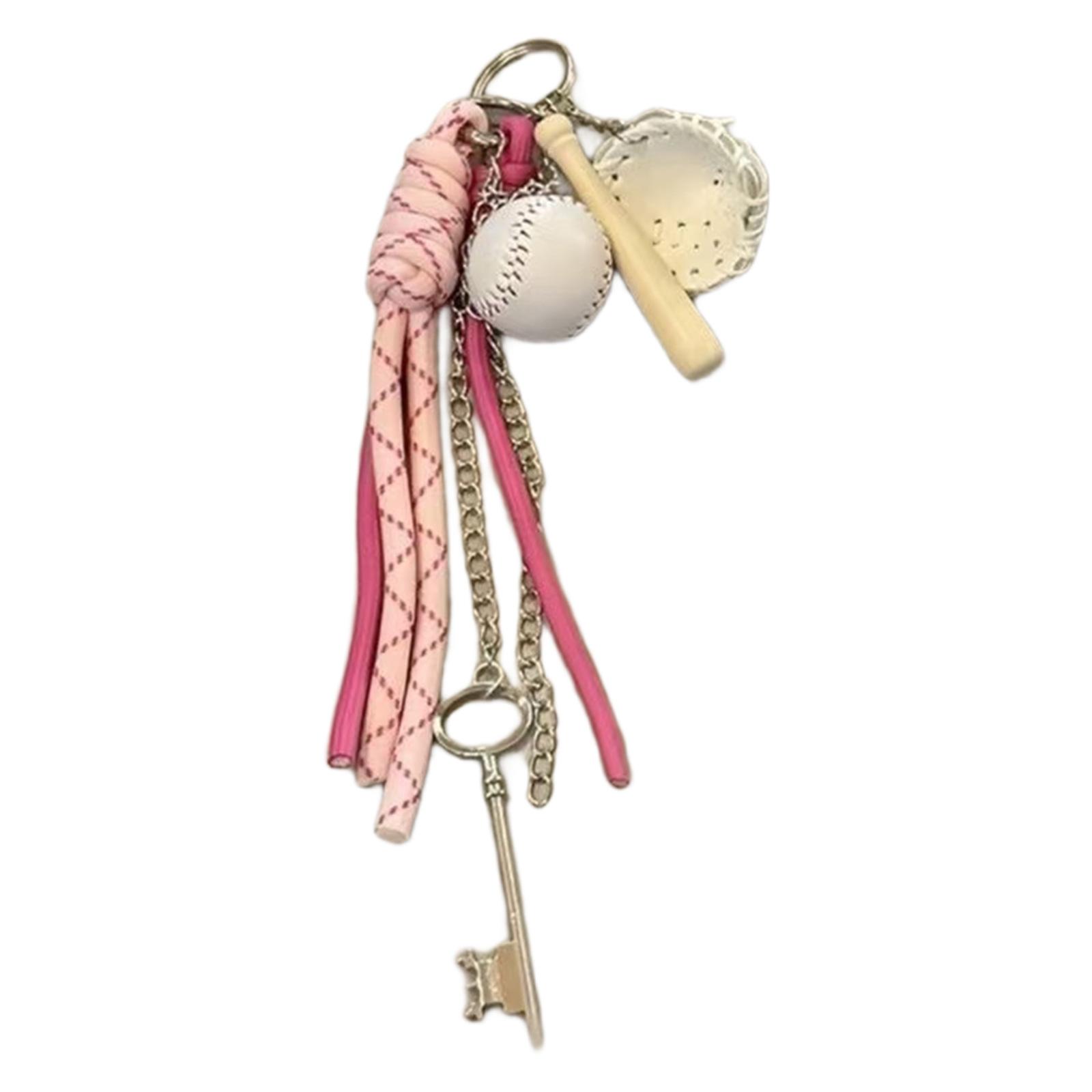 

Fashionable Color Contrast Keychain Bag Pendant Practical and Portable Designs for Everyday Use Stylish Outfits 3