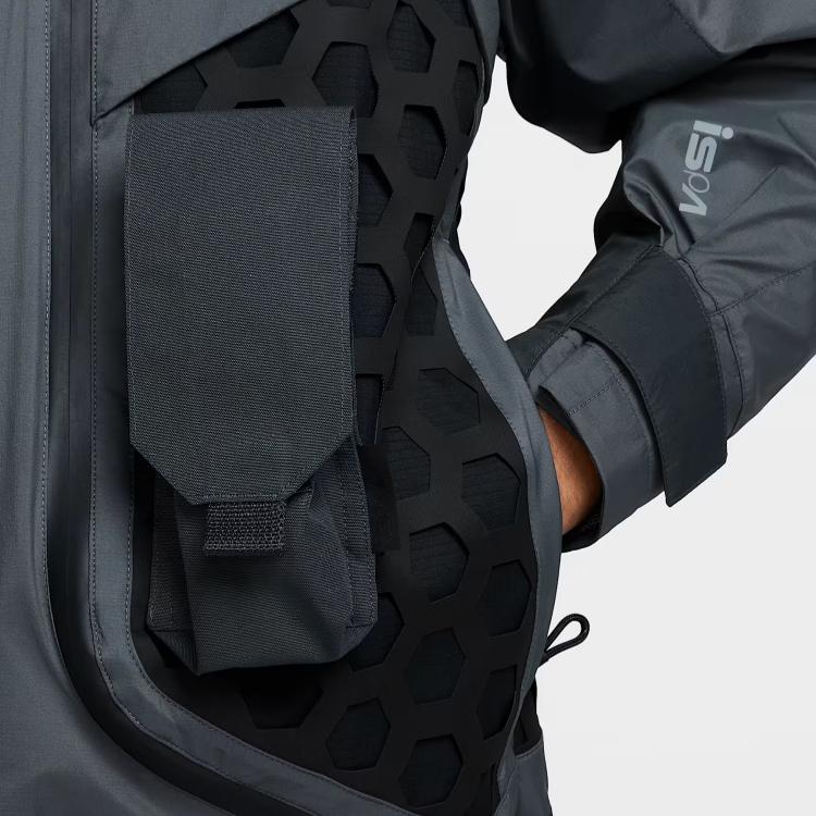 Nike ISPA Butterfly Loose Fit Hooded Long Sleeve Jacket Unisex Jacket Coal-Gray Dark-Gray Black FV4903-021