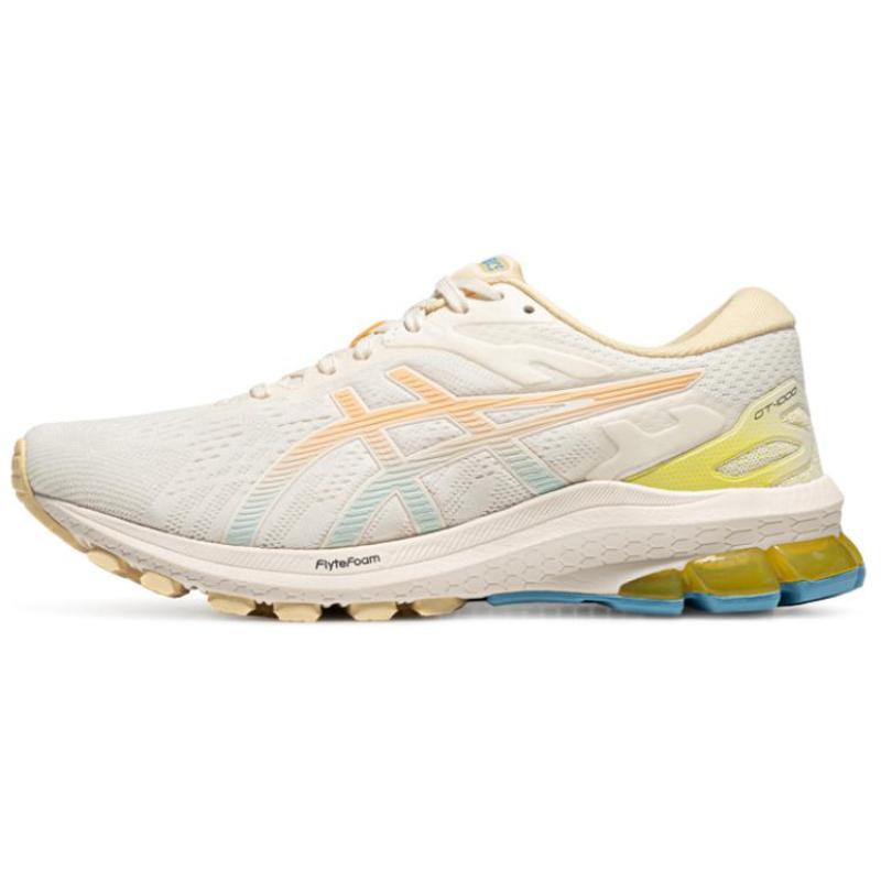 

Asics GT 1000 10 Low Top Training Sprint Running Shoes Women s Beige Orange Sneakers 1012B642-200 36