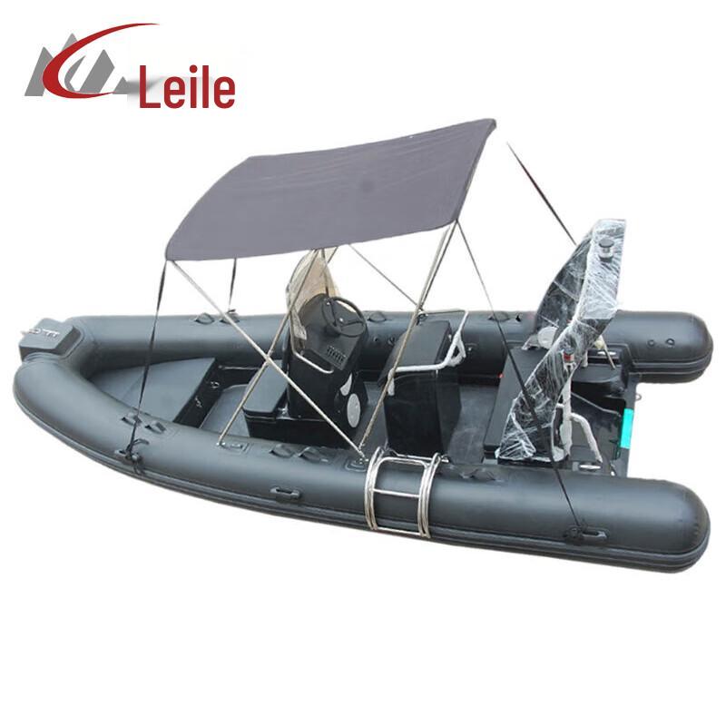Leile Fiberglass Inflatable Rescue Boat