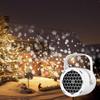 Christmas LED Snowflake Lights Projector for Indoor/Outdoor Garden Patio Yard House Wall Holiday Projector for Festival Decor