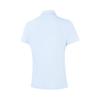 Li Ning Fashionable Breathable Polo Shirt Women Tops Cloud-Blue APLW248-9
