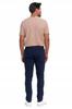 Men's Cotton Pants Classic Chino with Pockets Elegant MORAJ 34 NAVY