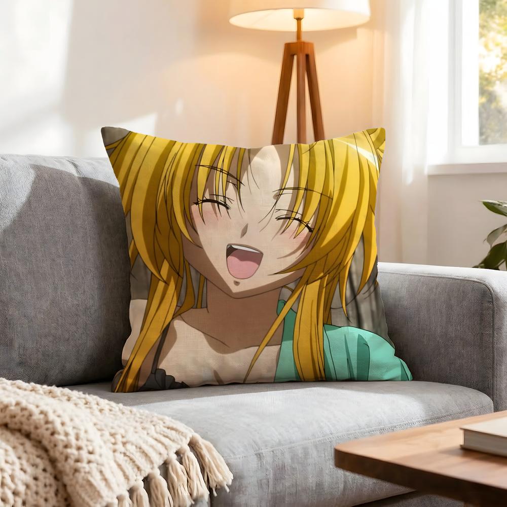 The Ambition Of Oda Nobuna Cushion Cover 1Pcs Decorative Covers Soft Cushion Case For Sofa Couch Decor 40X40 45X45 Pillowcases