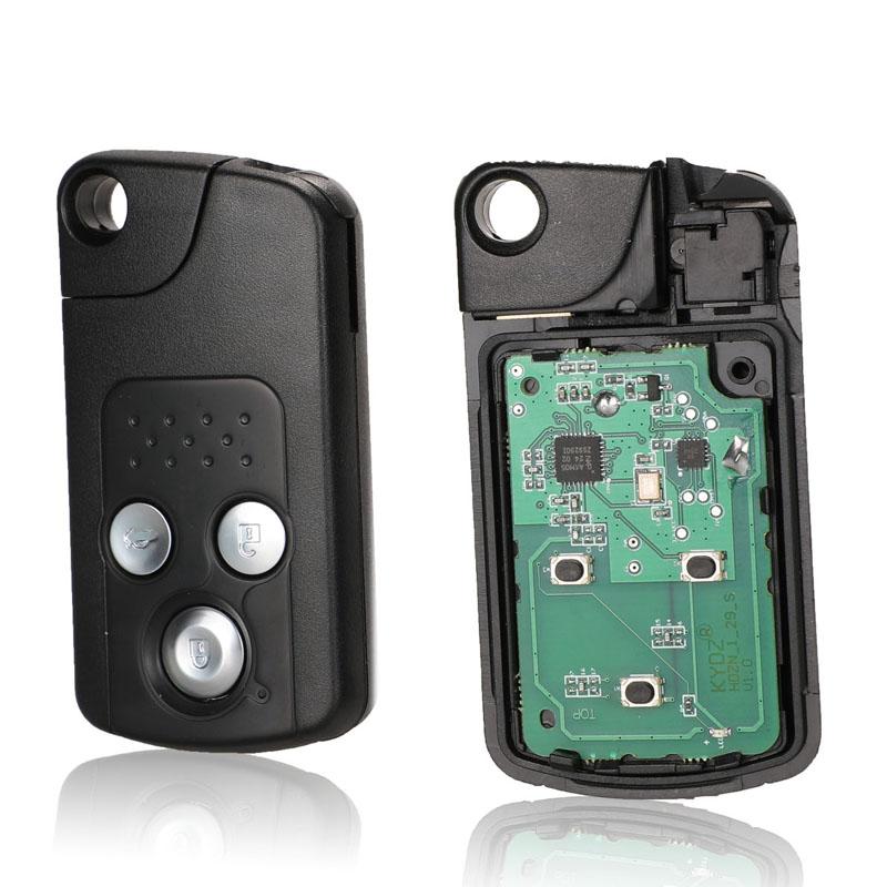 

jingyuqin дистанционный автомобильный брелок FSK 433 МГц ID46 чип для Honda CRV Accord Civic Odyssey интеллектуальный бесключевой доступ сожжены оранжевый