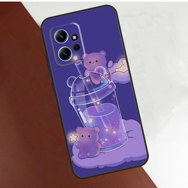 Purple Aesthetic Case For Xiaomi Redmi Note 10 Pro 8 9 11 12 Pro 9S 10S 11S 12S Cover For Redmi 12 9 10 C