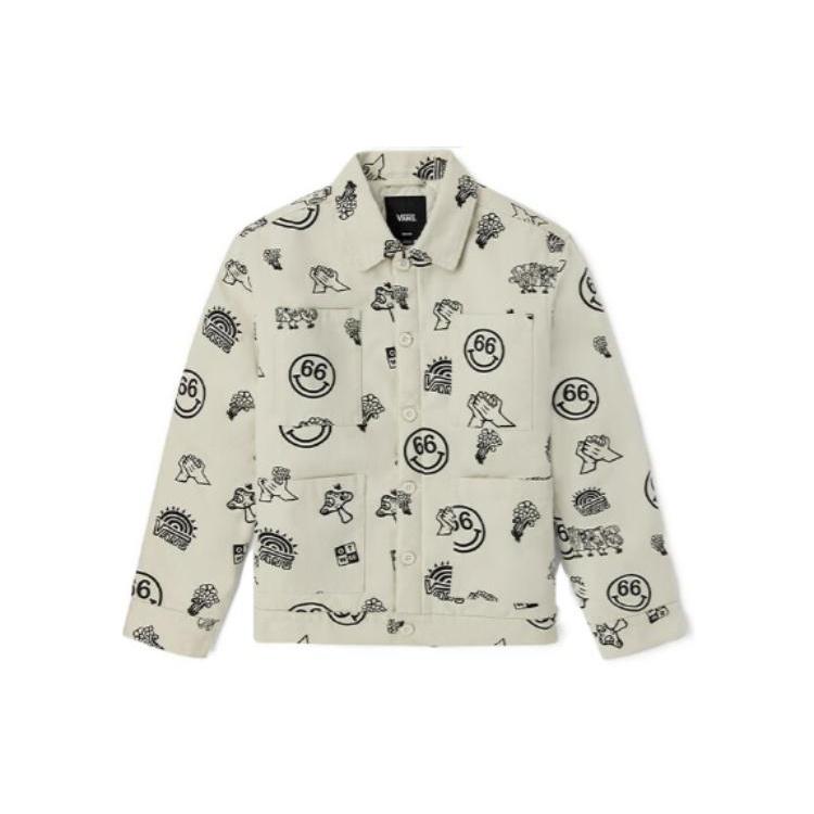Vans Smile Jacket  Beige  Men s VN0A5H8K7DS S