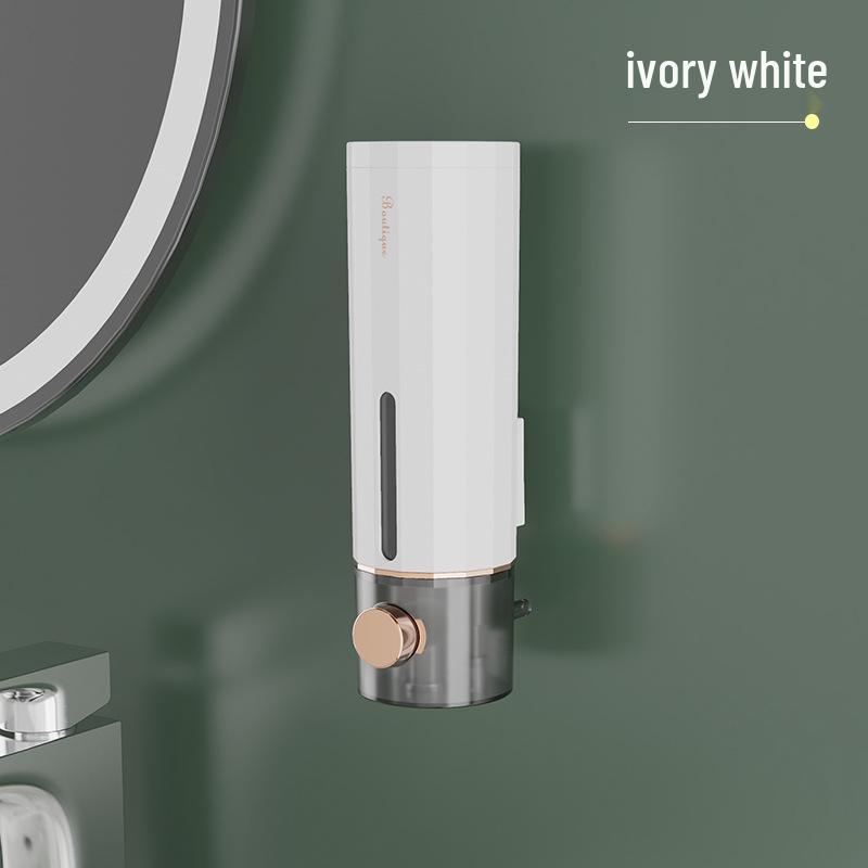 Punch-Free Wall-Mounted Bathroom Dispenser for Soap, Hand Sanitizer & Shampoo