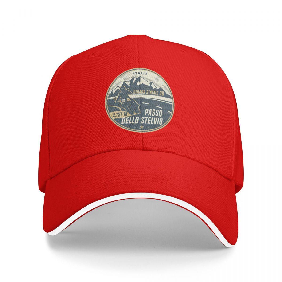 

Unisex Baseball Hats Stelvio Pass Italy 2 Outdoor Streetwear Summer Sports Baseball Caps Cap Casquette Polychromatic Hats One Size