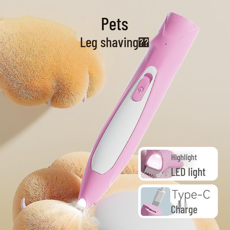 Electric Pet Paw and Hair Trimmer for Cats and Dogs