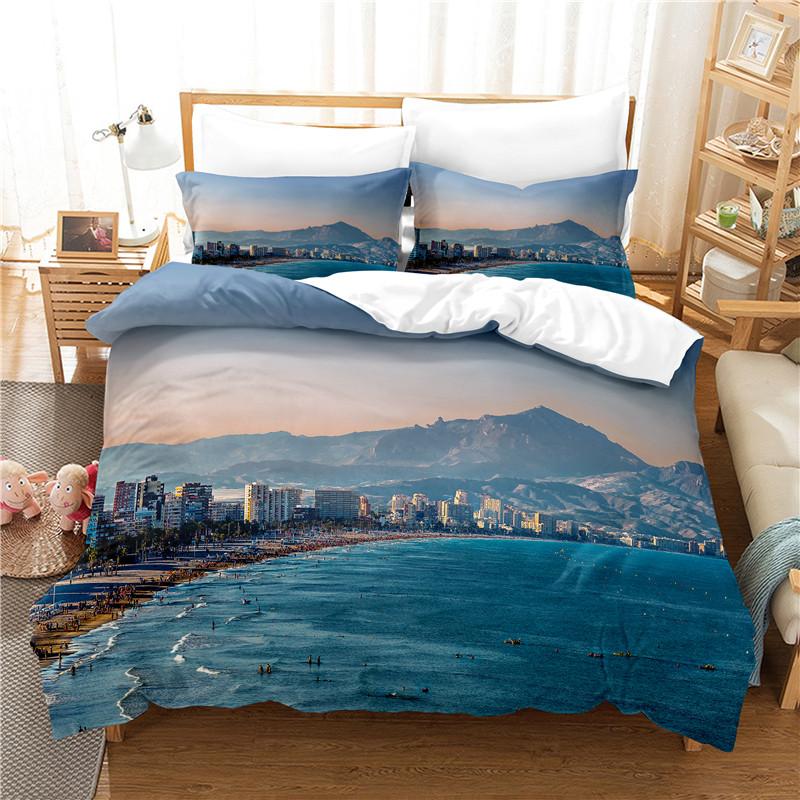 

Attractive Ocean Bed Linen Package Comforter Cover Package 3d Bedding Digital Printing Bed Linen Queen Size Size Bed Linen Package Fashion Design EU single(135x200cm)