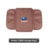 Suede Car Interior Armrest Box Mat Center Console Accessories For Subaru STI Forester Impreza Legacy Outback XV BRZ WRX Tribeca mfi1