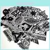 Skateboard 55pcs Sticker Pack Funny Laptop Guitar Snowboard Car Stickers