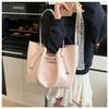 Lazy Retro Commuter Large-capacity Tote Bag Women's New Handbag Spring and Summer Versatile Shoulder Trendy Bag
