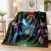 Sally Face Flannel Throw Blanket Soft Warm Cozy For Sofa Bed Indoor Home Bedroom Use