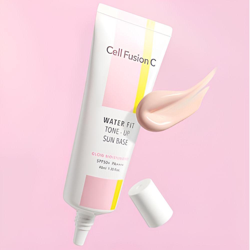 Cell Fusion C Water Fit Tone-Up Sun Base SPF50+ PA++++ Brightening Makeup Base Sunscreen 40ml