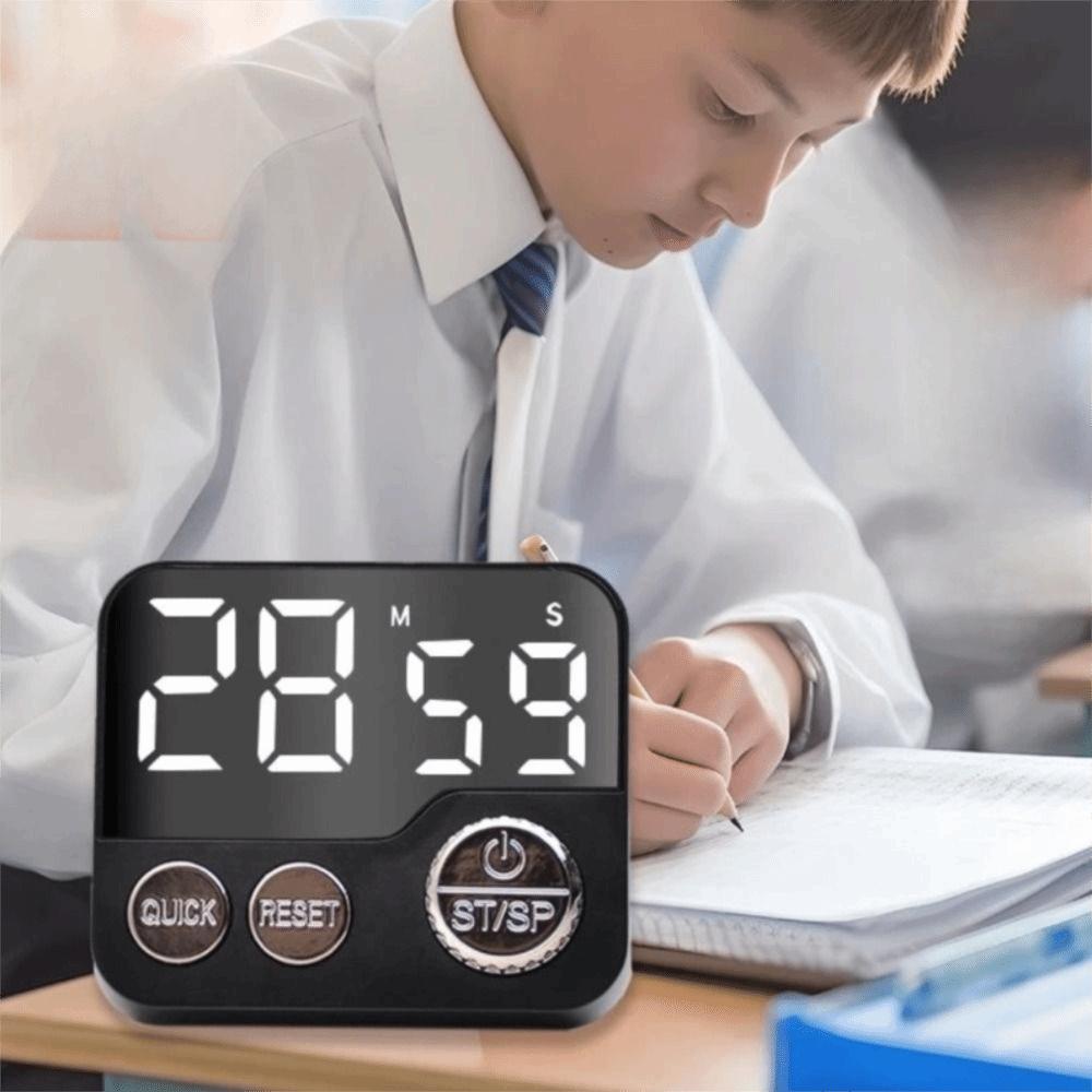 Großer Bildschirm Digitaler Küchenwecker Magnetischer Küchen-Erinnerungswecker LED Koch-Timer Kochen