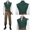 [mrcos] Flynn Rider Cosplay Costume for Men, Casual Wear, Halloween, Adult Costume, Events, Christmas, Amusement Parks (Small)