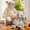 1Pc 30CM Lovely Sheep Cat Plush Toys Stuffed Soft Animal Dolls Kawaii Alpacasso Grey Cat Appease Toy Adorable Birthday Gift