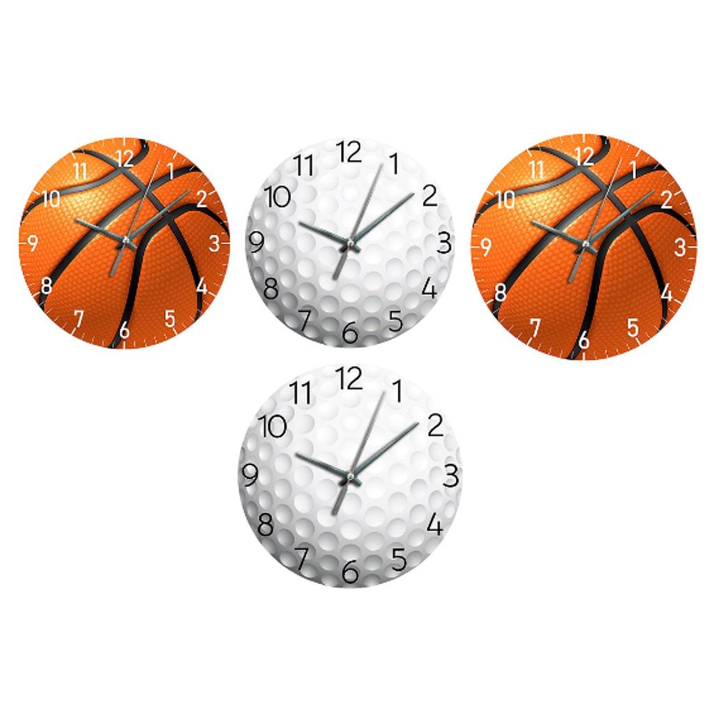 Basketball Wall Clock for Kitchen And Boy's Room