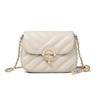 Bag Crossbody Bag, Leather Women'S Bag, Chain Bag, Mini Diamond Checkered Bag, Versatile One-Shoulder Small Square Bag