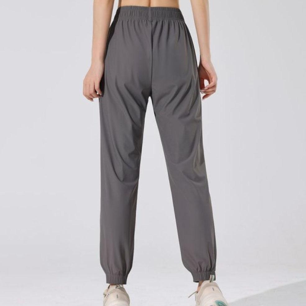 Women's Loose Athletic Pants for Summer | Ultra-Thin Breathable Running Yoga Fitness Quick-Dry Ankle-Cuffed Pants