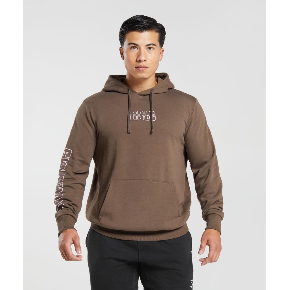 

Толстовка GYMSHARK Lifting Club Penny Brown A4A7E NBZM