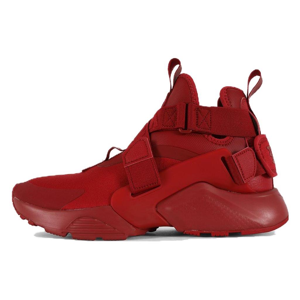 Nike Huarache City Устойчивые к скольжению Устойчивые к истиранию Устойчивые к скольжению Устойчивые к истиранию Низкие Беговые кроссовки GS Красный AJ6662-601 38.5