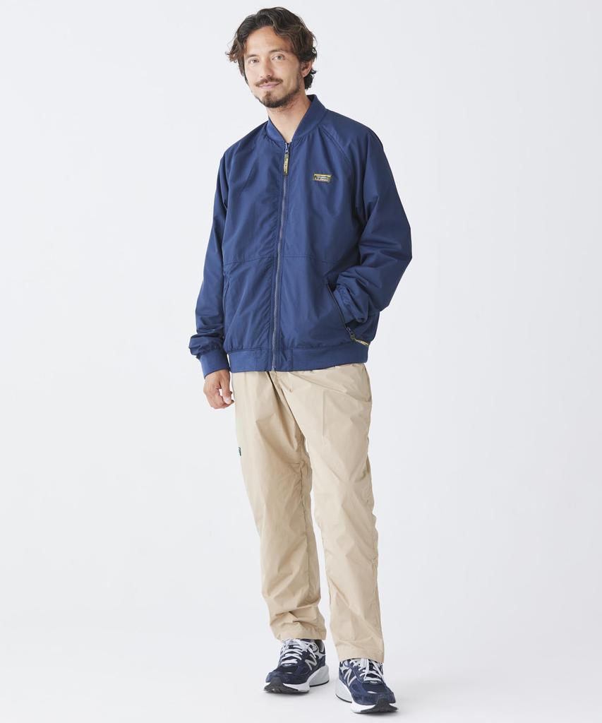 LL Bean 3-säsongs Bomber US Storlek Nautical 1000107152 Herrjacka, Passform, Normal, S, Marinblå, Blå,