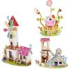 Kids 3d Puzzle Paper Diy Creative Building Toy Intelligent Learning Game