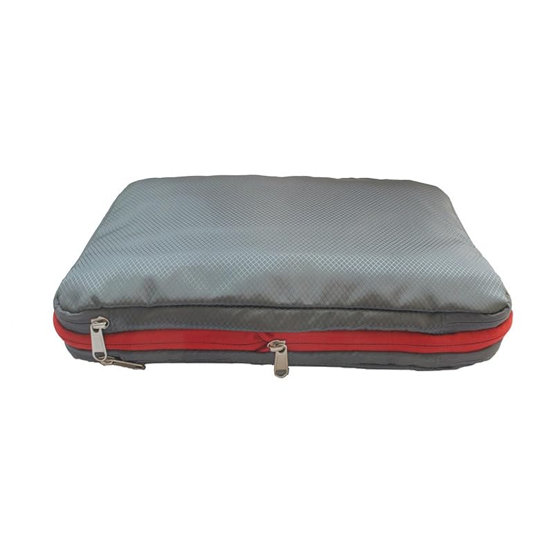 

[HJ Selection] travel pouch business trip compression pouch folding school trip bag 2 nights 3 days 2way compact men s ladies (gray, S size)