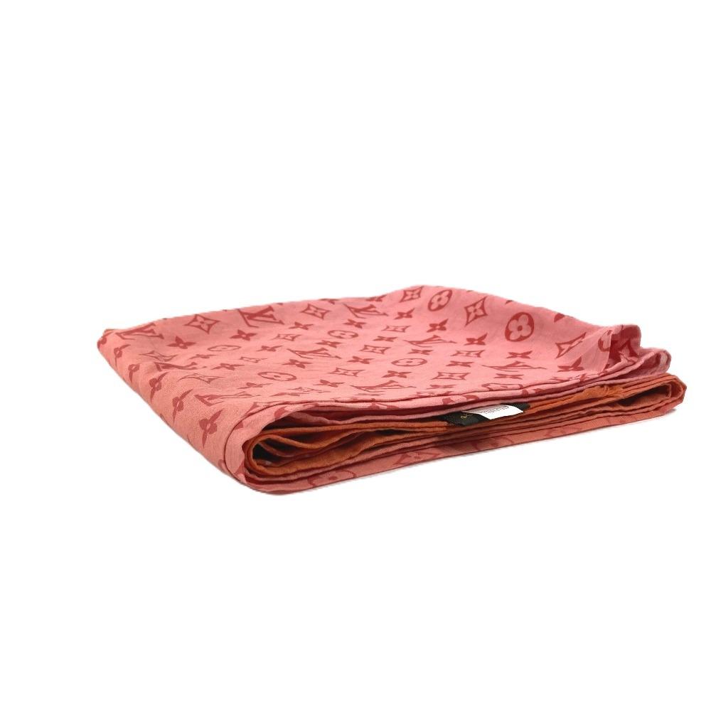 Louis Vuitton M70508 Stole Etor Monogram Sunrise Fringe Scarf, Gradient Shawl