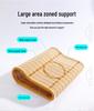 Men's Breathable Rattan Woven Pillow Mat with Free Shipping - Anti-Sweat & Neck Protection for Summer