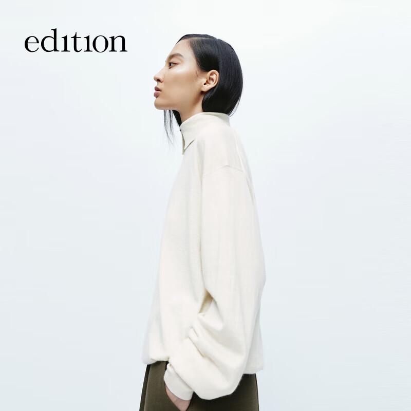Edition 2024 Winter Cloud Wool Cashmere Turtleneck Sweater