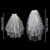 1 Wedding Bridal Headcloth Butterfly Photography Prop Colorful Butterfly Headcloth Accessory