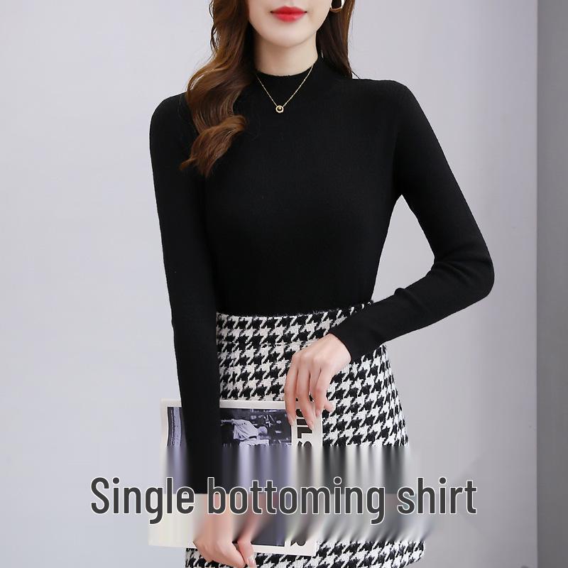 

Корейский стиль Облегающий вязаный жилет с золотой пуговицей - Женский топ без рукавов с круглым вырезом One Size