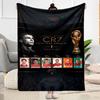 Cristiano Ronaldo 126 Blanket Ultra-Soft Great for Couch Livingroom Chair Four Seasons Multipurpose Playful Design
