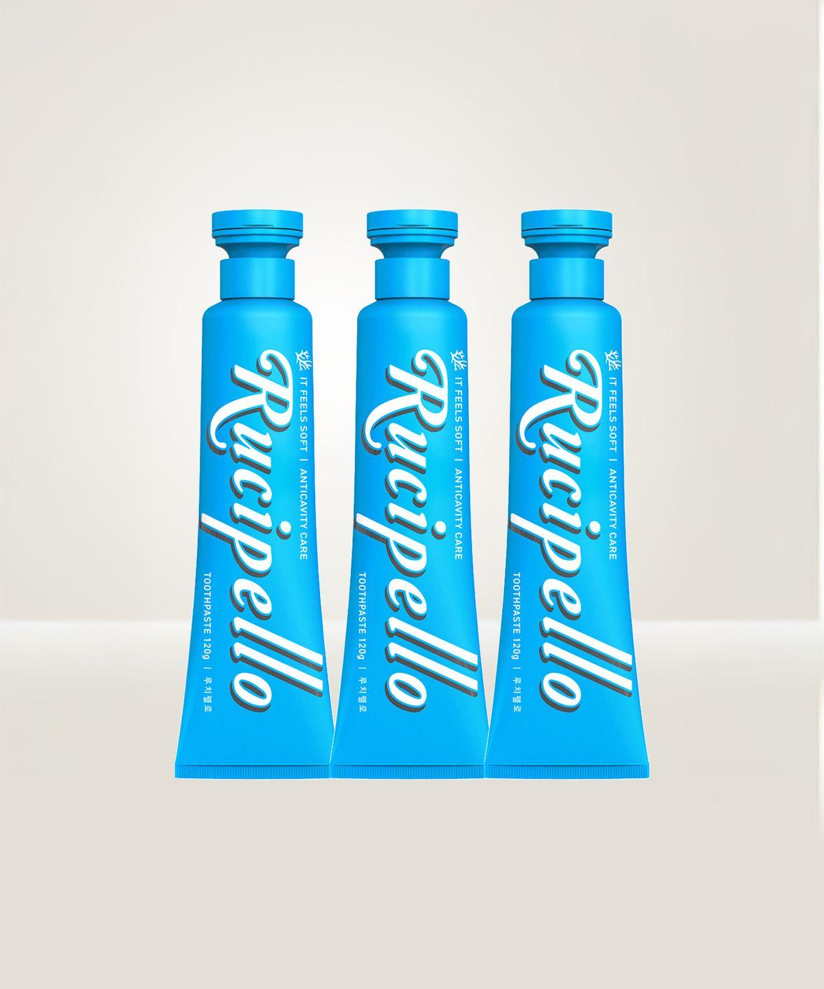 Coral Reef High Fluoride Blue Toothpaste 120g (3-pack)