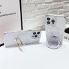 For iPhone 16 Pro Max Case Compatible with MagSafe TPU + PC Kickstand Clear Phone Cover