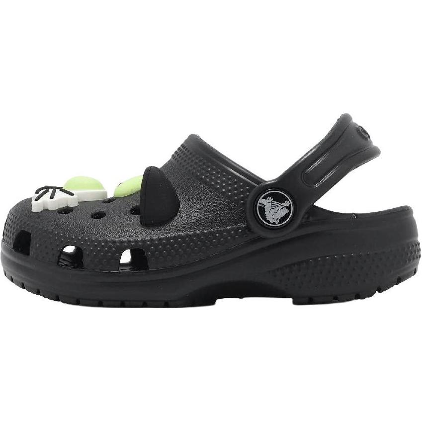 Crocs Classic Glow Black Cat Clog Kids Sandals 210197001 27-28