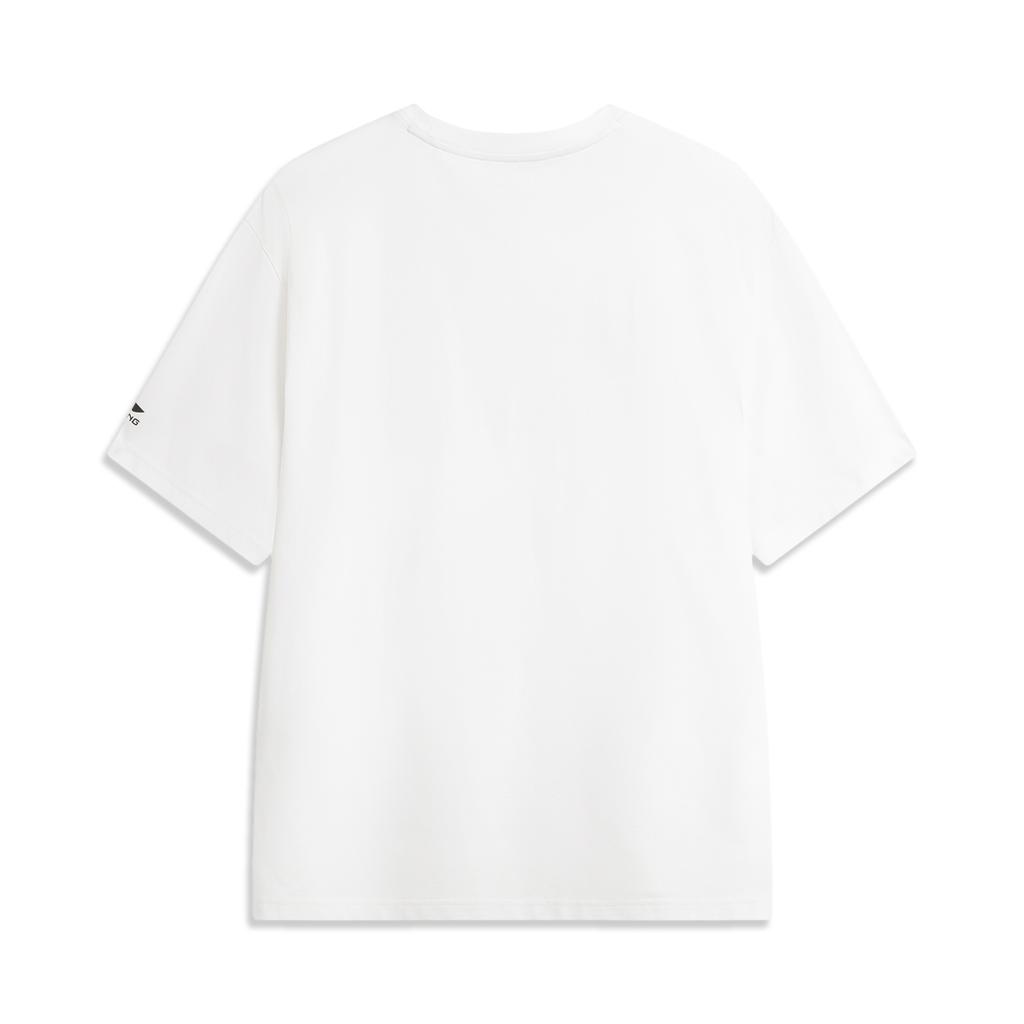 Li Ning Sports Life Collection T Shirt Men's Standard White AHSV829-3