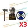 N501U-504U Medieval Castle Knight Building Blocks Figures Four Side UV Printing King Warhorse Weapons Accessories Toys Kid Gifts