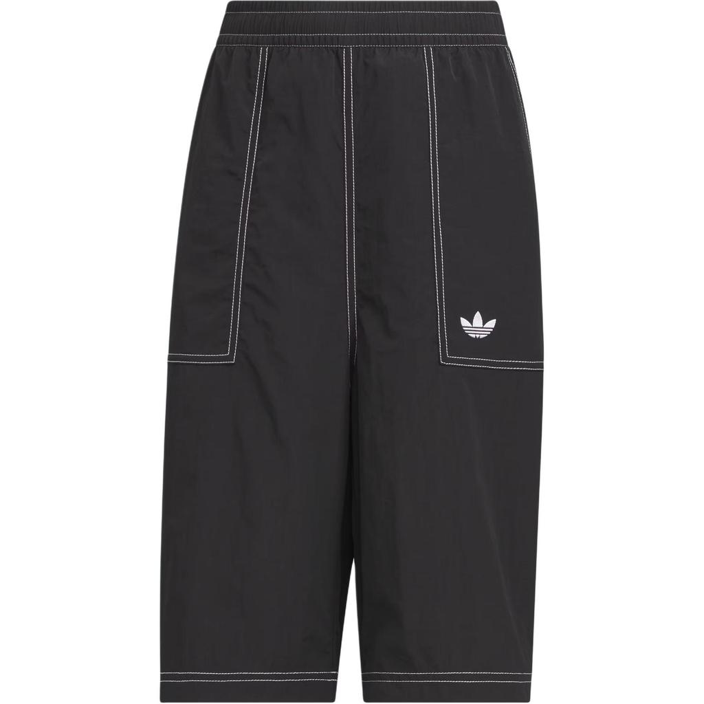 adidas Originals SS25 Half Length Woven Comfortable Simple Loose Fashion Versatile Shorts Kids Shorts KG6629