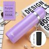Factory Direct Sale of All Stainless Steel Thermos Cups, 304 Stainless Steel Large Capacity Thermos Cup, Outdoor Portable Travel Bullet-Style Thermos