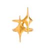 Simple Star Open Titanium Steel Ring for Women - Chic Light Luxury Stainless Steel Jewelry