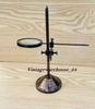 Magnifying Glass Vintage Adjustable Stand Magnifier Solid Brass Desktop Gifts